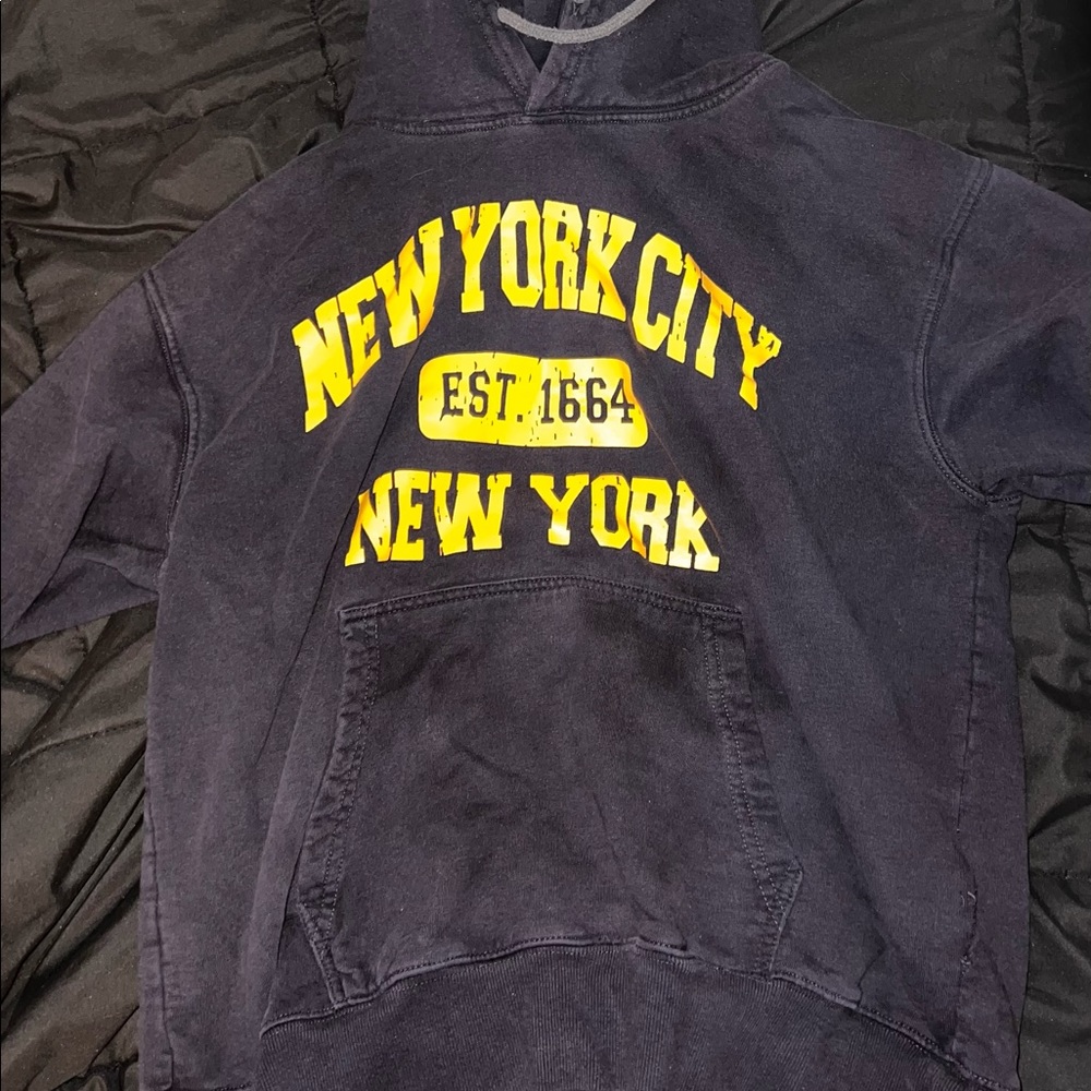 Navy New York Hoodie
